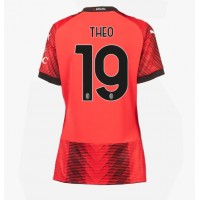 AC Milan Theo Hernandez #19 Domaci Dres za Ženska 2023-24 Kratak Rukav